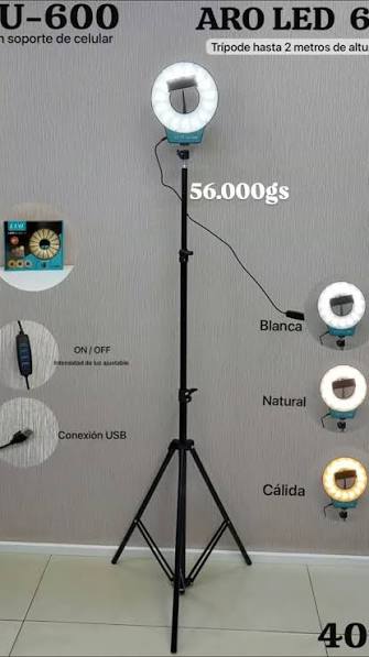 LED SOFT RING LIGNT LUO LU-601