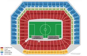 The Detroit Soccer Blog Ford Field Seating Chart For The