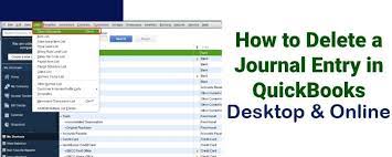 If you created a journal entry by mistake, follow these steps to permanently delete it. How To Delete A Journal Entry In Quickbooks Desktop Online