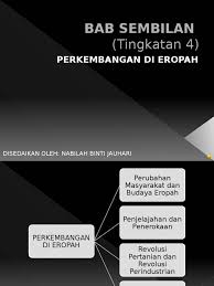 Kutengok istri yang berada dibelakangku, dia terlihat masih nyenyak tidurnya dan tidak menyadari bahwa sesuatu sedang terjadi diranjangnya. Bab 9 Perkembangan Di Eropah Sejarah Tingkatan 4