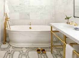18 gorgeous marble bathrooms with brass