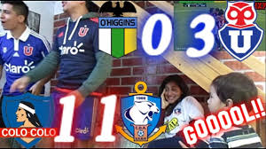 Por la séptima jornada del campeonato nacional, universidad de chile visita a deportes antofagasta buscando otra victoria que les permita trepar a puestos de avanzada. Reaccion Ohiggins 0 Vs U De Chile 3 Y Colo Colo 1 Vs Antofagasta 1 14 05 2017 Youtube