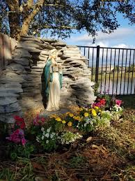 My Backyard Mary Shrine Grotto Design Prayer Garden Meditation Garden