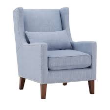 Oneill Wingback Chair Blue Accent Chairs Light Blue Accent Chair Blue Wingback Chair