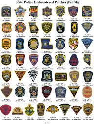 A Collection Of Police Patches From All 50 States Sewing Patchwork Embroidery Policeemblems Patches Police Patches Old Police Cars Police