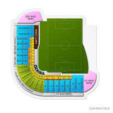 39 eye catching cashman field seating map