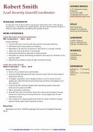 Finding the inspiration to write an awesome resume can be tough. Security Guard Pdf