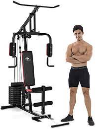 Check spelling or type a new query. Amazon Com Goplus Multifunction Home Gym System Weight Training Exercise Workout Equipment Fitness Strength Machine For Total Body Training Sports Outdoors