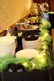 Pin By Jessica Suthard Fidler On Our Yosemite Peacock Wedding Christmas Buffet Catering Food Displays Buffet Set