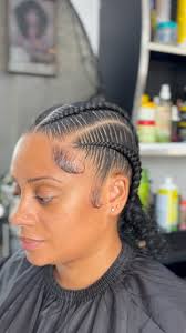 Gorgeous stitch corn row for the gorgeous @rebeccagarton