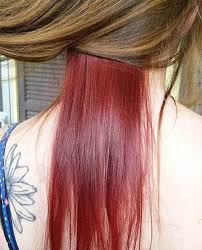 Red hair blonde underneath correct combination you might have ever seen young women. 7 Lively Brown Hair With Red Underneath Ideas
