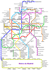The t2 station connects to t1 and t3 via moving walkways. File Madrid Metro Map Png Wikipedia