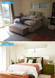 I knew the colors i wanted, so i ordered a bedding set and logged onto pinterest. Before And After Photos Of A Moss And Coral Bedroom Makeover Home Design Lover