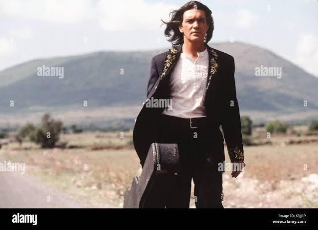 ONCE UPON A TIME IN MEXICO ANTONIO BANDERAS ONCE UPON A TIME IN MEXICO  ANTONIO BANDERAS Date: 2003 Stock Photo - Alamy
