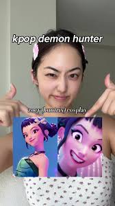 Cosplaying Zoey Cutie from K-Pop Demon Hunter