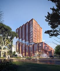 Gallery Of 3xn And Aspect Studios Design New Unsw Tower In Australia 3 Architecture Concept Drawings Building Tower