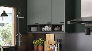 Cuisines Metod Finition Bodarp Vert Ikea Design De Cuisine Rustique Ikea Plan Cuisine