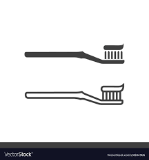 Toothbrush With Toothpaste Icons Royalty Free Vector Image Spon Icons Toothpaste Toothbrush Royalty Ad Vector Free Icon Set Vector Marker Icon