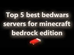 Be sure to check out our java minecraft servers if you're running minecraft java edition! Top 5 Best Bedwars Servers For Minecraft Bedrock Edition Youtube
