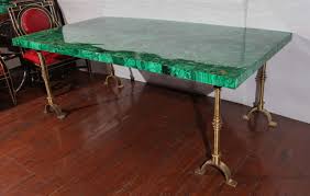 Superb Malachite Table Late 20th Century Modern Dining Room Tables Table Dining Room Table