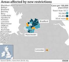 There are four steps to easing england's lockdown. Coronavirus Infections Rising In England Bbc News