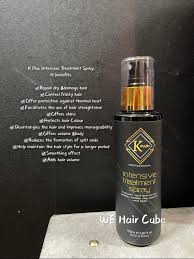 It infuses hair with moisture strength and shine smooths frizz detangles and improves manageability. We Hair Cube We Recommendation K Plus Intensive Facebook