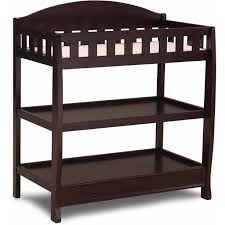 Delta Children Wilmington Changing Table With Pad Espresso Cherry Walmart Com In 2020 Baby Changing Table Dresser Changing Table Dresser Changing Table