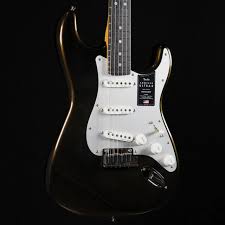 Fender American Ultra II Stratocaster , Ebony Fingerboard, Texas Tea