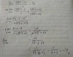 We did not find results for: Limit X Mendekati 0 Dari Akar 9 X 3 Per X Brainly Co Id