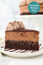 Easy Chocolate Mousse Cake This Is The Best Chocolate Cake Recipe Recipe Easy Chocolate Mousse Chocolate Mousse Cake Mousse Cake