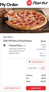 Pinned October 8th 50 Off Pizzas Today At Pizzahut Via Promo Code Homegatingjuju Thecouponsapp Pizza Hut Pizza Coupons Pizza