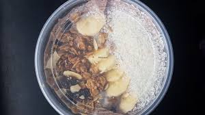 In brazil, the acai (in the form of frozen pulp) is generally served in a bowl with granola and bananas. Whole Foods Market Robson Vancouver British Columbia Health Store Happycow