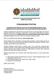 Kolej universiti metropolitan kuala lumpur klmuc 1991 jalan raja laut setapak: Iium Student Union Kuantan On Twitter Iium Kuantan Latest Update Postponement Of Physical Registration For New Intake And Returning Students Attached Herewith Is The Latest Official Announcement On The