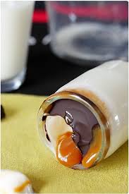 Yaourt Creme Caramel Et Chocolat Chefnini Recette Recette Yaourt Yaourt Maison Recette Yaourt Maison