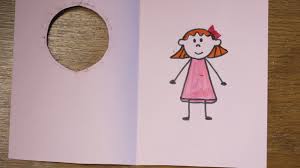 Our motivational hamster printables are perfect to support friends with their health and fitness regimes. Diy Learn How To Make Creative Card With A Cute Girl Kids Wow Channel