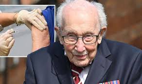 War veteran, 100 yrs old, guinness world record breaking fundraiser (all tweets written on behalf of captain tom) enquiries. Ccag2gygmnd8tm