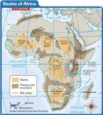 High resolution world map and landforms stock photo image of. Africa Landforms And Resources