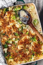 Cheesy Broccoli And Cauliflower Gratin Recipe Video