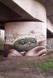 Time To Move To France I Hope This Wasn T Posted Yet Yiddle Star Wars Art Street Art Star Wars Memes