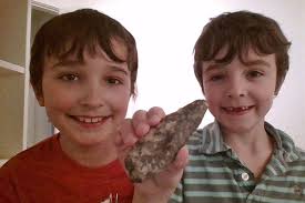 Young boys find ancient stone tool at B.C. lake