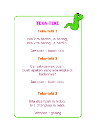 19 may 2020, 10:04 am. Teka Teki Lawak Pecah Perut 2020