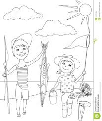 Free nets logo printable page. Fishing Net Coloring Pages Images