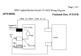 Notice on the wiring diagram that of the 10 prongs (spade connectors, called termianls) on the back, four 4 make the rocker switch lights function, while the remaining six are used for the. How To Hook Up An Led Lit Rocker Switch With 115v Ac Power W O Blowing The Led Electrical Engineering Stack Exchange