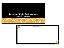 Cipta kad kahwin yang memudahkan tetamu ke majlis istimewa anda. 81 Visiting Template Kad Kahwin In Word By Template Kad Kahwin Cards Design Templates