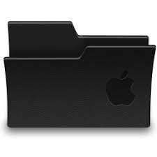 Double click image you downloaded, mac default app 'preview' will. Folder Mac Os X Icon Black Folder Leather Icons Softicons Com
