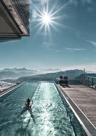 Piste Pool Panorama Pacheiner Das Alpinhotel Auf Der Gerlitzen Alpe Wintersport In Karnten Osterreich Travel Carinthia Au Urlaub Reisen Reisen Urlaub