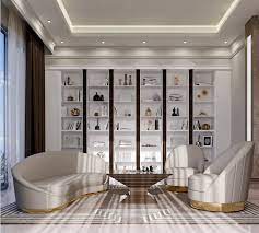 Chess Table Luxury Bookcase Furniture Design Living Room Living Room Design Modern