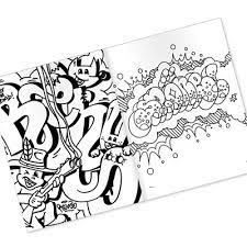 Enjoy this graffiti coloring book for teenagers and adults who want learn more about graffiti street art. Graffiti Coloring Book 3 International Styles Graffiti Bucher