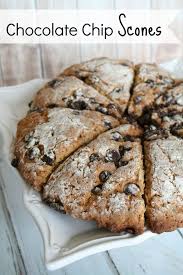 Perfect Vegan Chocolate Chip Scones They Were Really Easy To Make And My Whole Family Loved Them Food Vegan Desserts Vegan Chocolate Chip