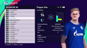 *new* pes 2021 silver hub. Pes 2021 Schalke 04 Faces And Ratings Suat Serdar Amine Harit Ozan Kabak Youtube